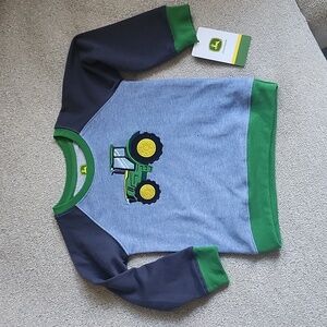 John Deere Tractor 🚜 Toddler Longsleeve Sweatshirt